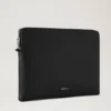 Farringdon Tech Folio Svart Liten Pebble Grain Dam