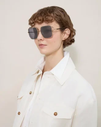 Flora solglasögon Mörkgrå bioacetat och bio-nylon
