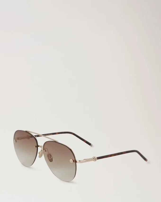 Freddie-solglasögon i Maple bioacetat och bio-nylon