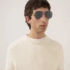 Freddie solglasögon mörkgrå bioacetat & bio-nylon