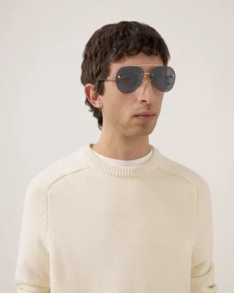 Freddie solglasögon mörkgrå bioacetat & bio-nylon Freddie solglasögon mörkgrå bioacetat & bio-nylon