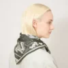 Fyrkantig scarf – British Park Juniper Green Silk Twill Fyrkantig scarf – British Park Juniper Green Silk Twill