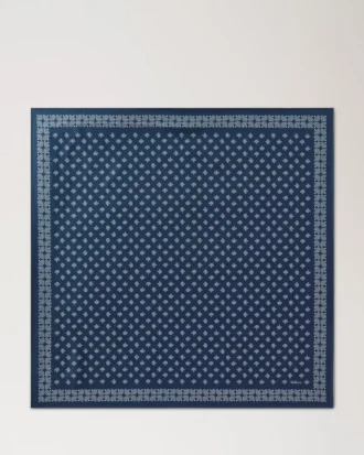 Fyrkantig scarf – Mulberry Tree Night Sky Silk Twill