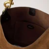 Hackney axelväska Vintage Oak Suede för kvinnor
