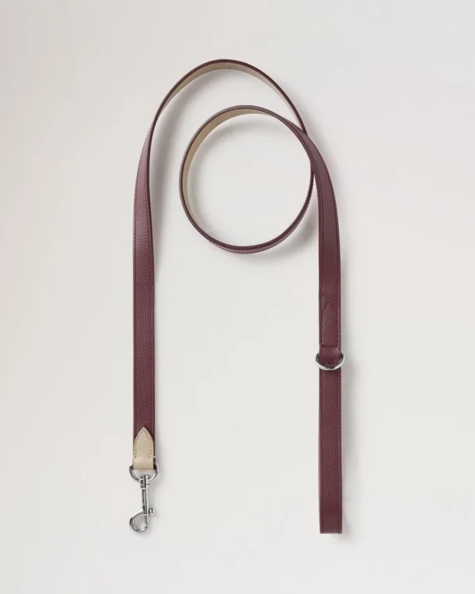 Handhållen hundkoppel Dune & Oxblood Small Classic Grain Handhållen hundkoppel Dune & Oxblood Small Classic Grain