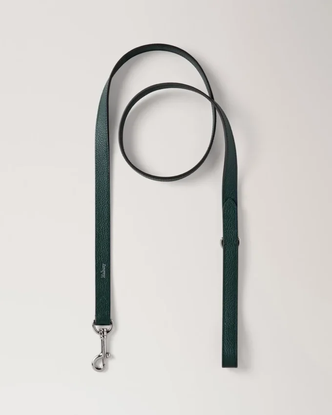 Handhållen hundkoppel Mulberry Green Small Classic Grain Handhållen hundkoppel Mulberry Green Small Classic Grain