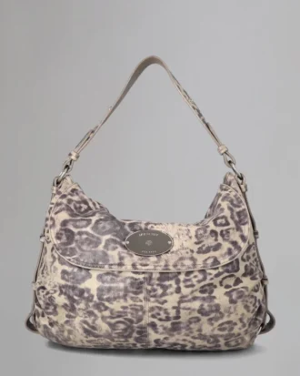 Hayden Begagnade Drizzle Shiny Leopard Begagnade väskor Hayden Begagnade Drizzle Shiny Leopard Begagnade väskor