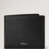 Heritage Bifold Coin Wallet Black Small Classic Grain
