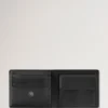 Heritage Bifold Coin Wallet Black Small Classic Grain