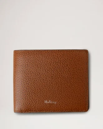 Heritage Bifold Coin Wallet Oak Two-Tone Small Classic Grain