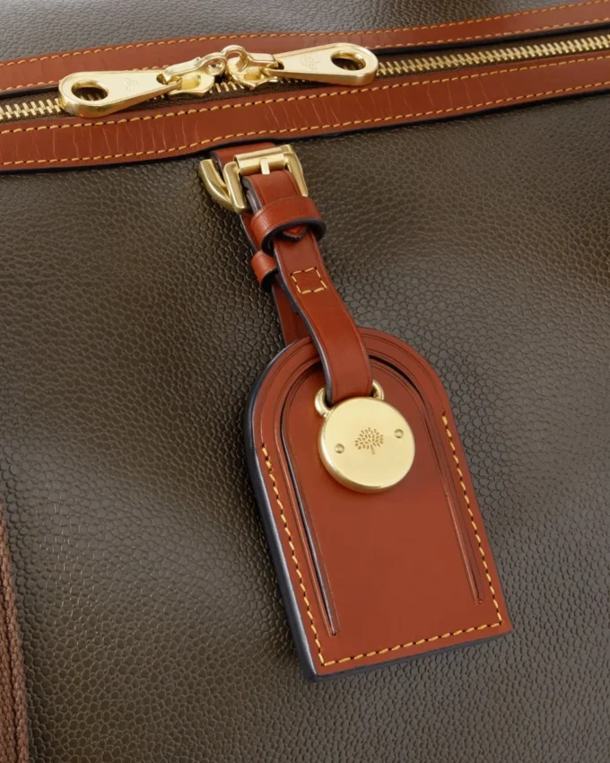 Heritage Large Clipper Mole & Cognac-tryckt Bioveg Scotchgrain & Flat Calf