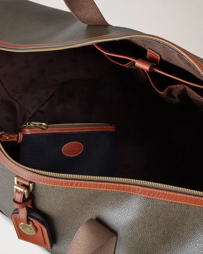 Heritage Large Clipper Mole & Cognac-tryckt Bioveg Scotchgrain & Flat Calf