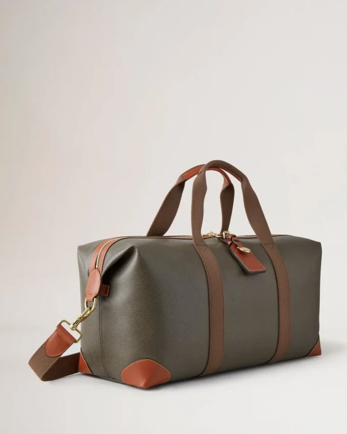 Heritage Medium Clipper Mole & Cognac Tryckt Bioveg Scotchgrain & Flat Calf