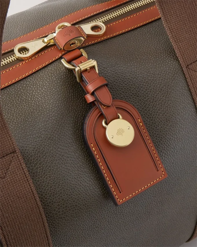 Heritage Medium Clipper Mole & Cognac Tryckt Bioveg Scotchgrain & Flat Calf