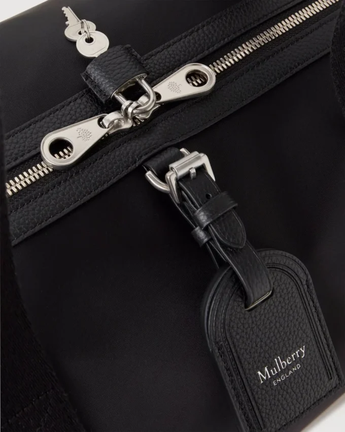 Heritage Medium Clipper – Nylon Svart Nylon Herr Heritage Medium Clipper – Nylon Svart Nylon Herr