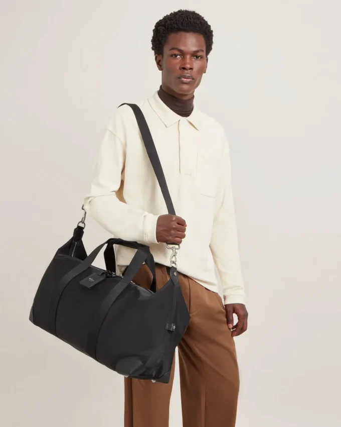 Heritage Medium Clipper – Nylon Svart Nylon Herr Heritage Medium Clipper – Nylon Svart Nylon Herr
