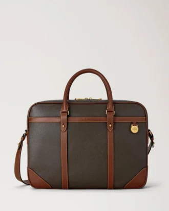 Heritage-portfölj Mole & Cognac Biobaserat Scotchgrain