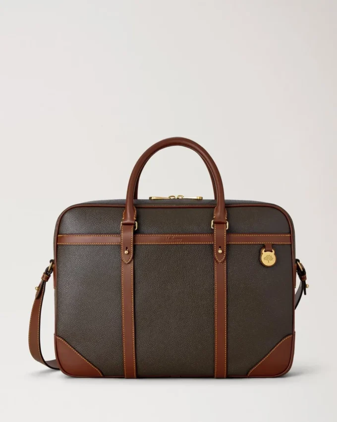 Heritage-portfölj Mole & Cognac Biobaserat Scotchgrain