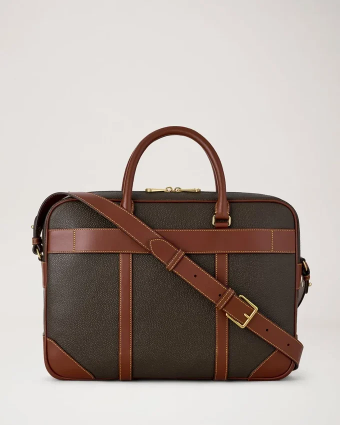 Heritage-portfölj Mole & Cognac Biobaserat Scotchgrain