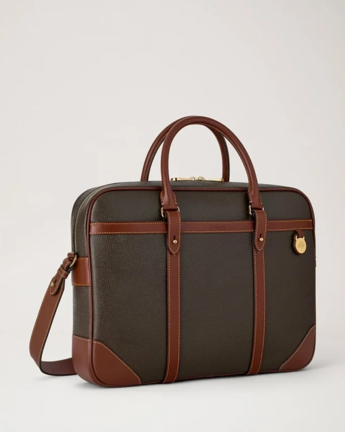 Heritage-portfölj Mole & Cognac Biobaserat Scotchgrain