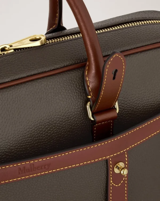 Heritage-portfölj Mole & Cognac Biobaserat Scotchgrain