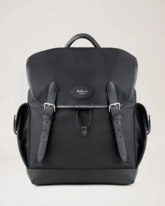 Heritage-ryggsäck i nylon Svart nylon Damer