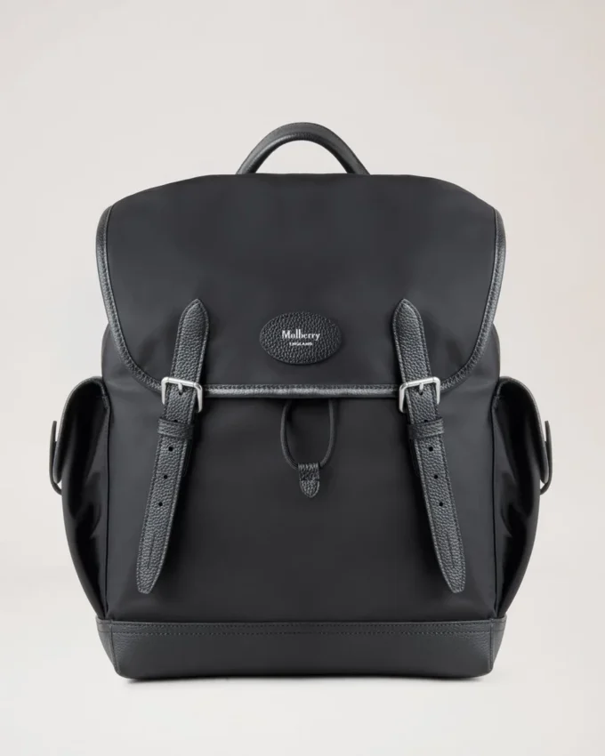 Heritage-ryggsäck i nylon Svart nylon Damer