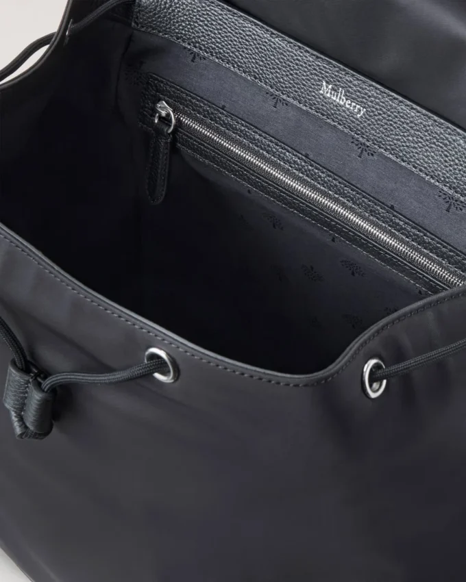 Heritage-ryggsäck i nylon Svart nylon Damer