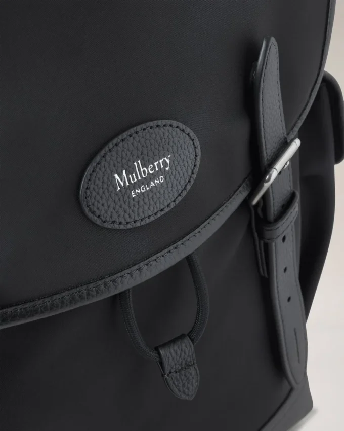 Heritage-ryggsäck i nylon Svart nylon Damer