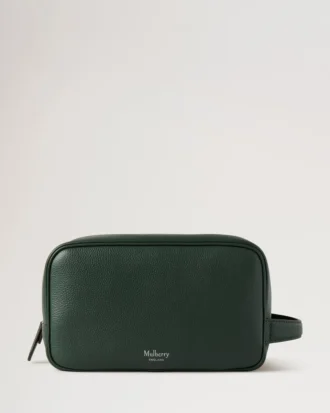 Heritage tvättväska Mulberry Green Small Classic Grain