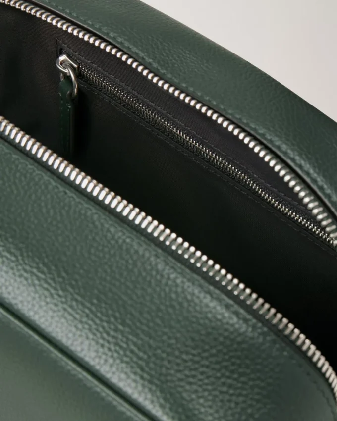 Heritage tvättväska Mulberry Green Small Classic Grain