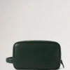 Heritage tvättväska Mulberry Green Small Classic Grain