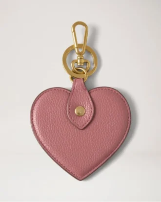 Hjärtnyckelring Rosa Scrumpy Liten Klassisk struktur Little Luxuries Hjärtnyckelring Rosa Scrumpy Liten Klassisk struktur Little Luxuries