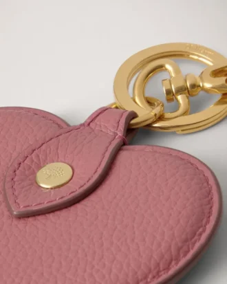 Hjärtnyckelring Rosa Scrumpy Liten Klassisk struktur Little Luxuries Hjärtnyckelring Rosa Scrumpy Liten Klassisk struktur Little Luxuries