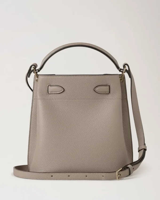 Islington Bucket Cashmere Taupe Small Classic Grain