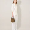 Islington Bucket Salcombe Sand Suede Top Handle Väskor