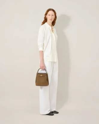 Islington Bucket Salcombe Sand Suede Top Handle Väskor