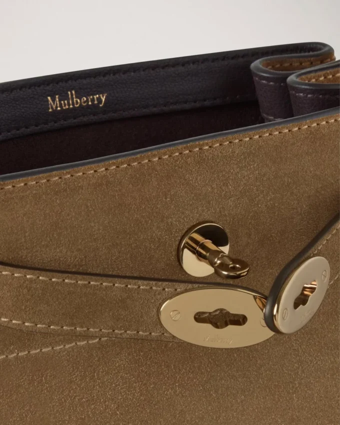 Islington Bucket Salcombe Sand Suede Top Handle Väskor