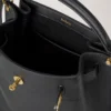 Islington Bucket Svart Liten klassisk struktur Dam