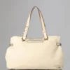 Jenah Tote Begagnad Beige Mix Material Begagnade väskor