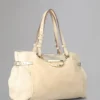 Jenah Tote Begagnad Beige Mix Material Begagnade väskor