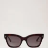 Kate solglasögon Dark Havana Bio-Acetate Dam Kate solglasögon Dark Havana Bio-Acetate Dam