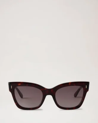 Kate solglasögon Dark Havana Bio-Acetate Dam Kate solglasögon Dark Havana Bio-Acetate Dam