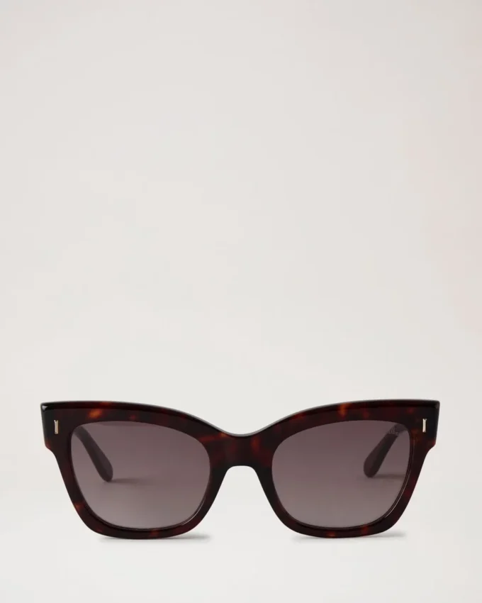 Kate solglasögon Dark Havana Bio-Acetate Dam Kate solglasögon Dark Havana Bio-Acetate Dam