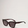 Kate solglasögon Dark Havana Bio-Acetate Dam Kate solglasögon Dark Havana Bio-Acetate Dam