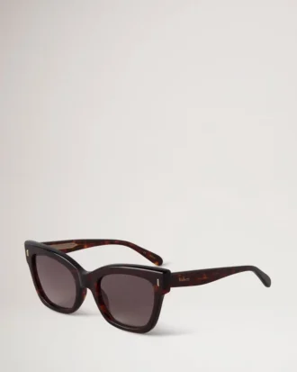 Kate solglasögon Dark Havana Bio-Acetate Dam Kate solglasögon Dark Havana Bio-Acetate Dam