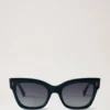 Kate solglasögon Mulberry Green Bio-Acetate solglasögon