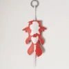 Koi-fisk nyckelring Korall Silky Calf Damer Koi-fisk nyckelring Korall Silky Calf Damer