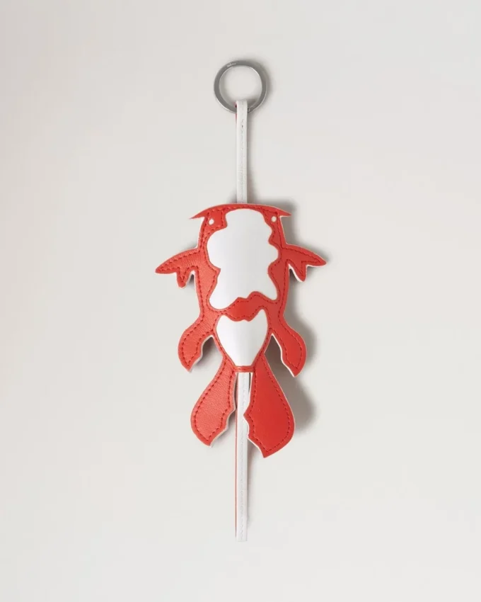 Koi-fisk nyckelring Korall Silky Calf Damer Koi-fisk nyckelring Korall Silky Calf Damer