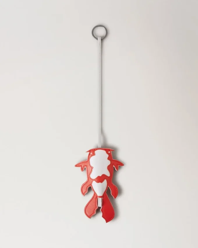 Koi-fisk nyckelring Korall Silky Calf Damer Koi-fisk nyckelring Korall Silky Calf Damer
